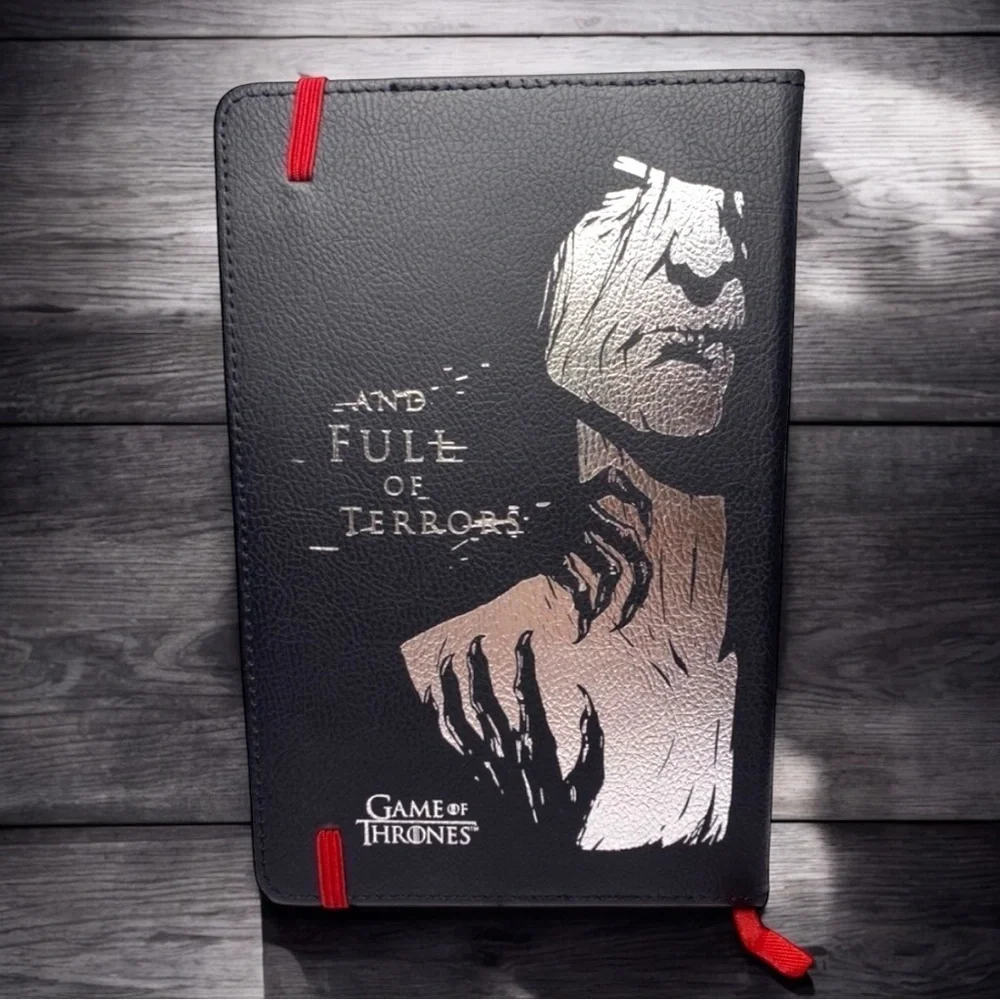 HBO Game of Thrones Black Journal Notebook - The Night is Dark & Full of Terrors
